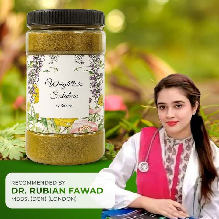 Weight Lose Herbal Powder🌿 | 1-Month Plan | Free Delivery in Pakistan 💚
