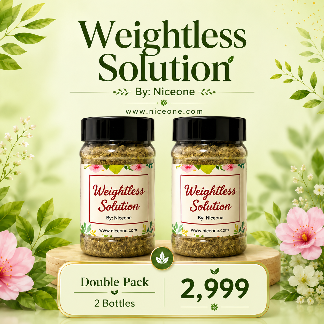 Weight Lose Herbal Powder🌿 | 1-Month Plan | Free Delivery in Pakistan 💚